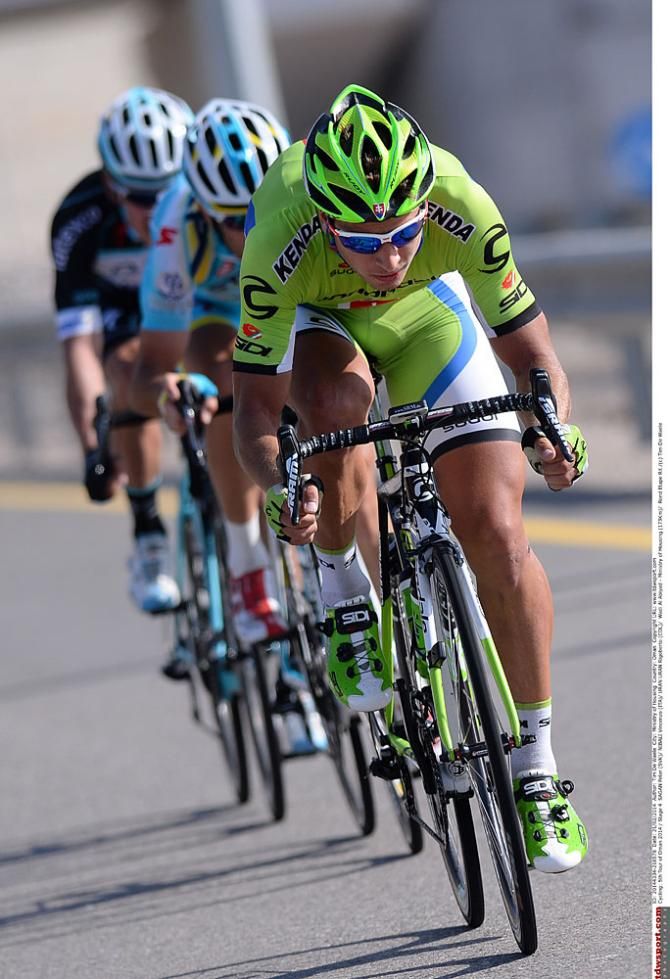 Peter Sagan, Vicenzo Nibali and Rigoberto Uran