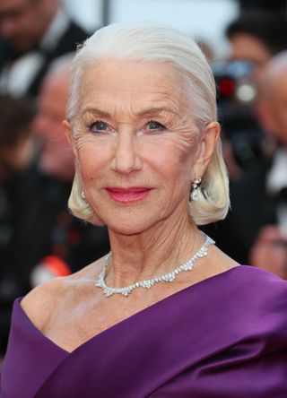 Helen Mirren attends the "La Plus Precieuse Des Marchandises" (The Most Precious Of Cargoes) Red Carpet at the 77th annual Cannes Film Festival at Palais des Festivals on May 24, 2024 in Cannes, France