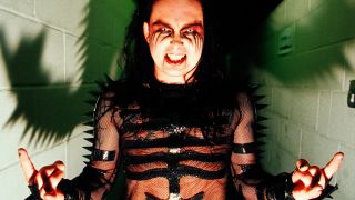 Dani Filth of Cradle of Filth posing in 2005