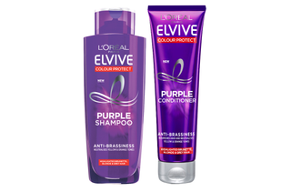 L’Oréal Elvive Colour Protect Anti-Brassiness Purple Shampoo and Conditioner