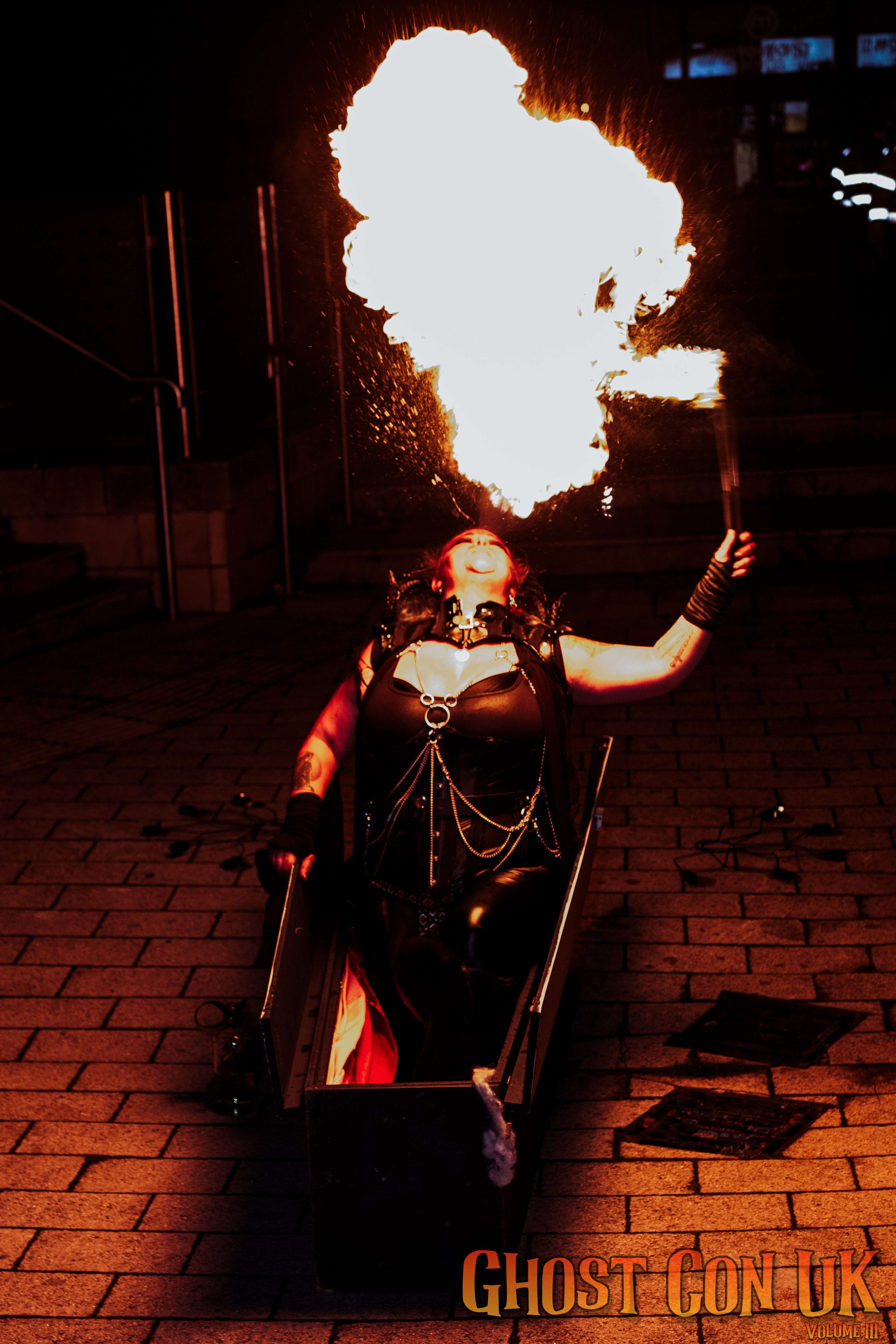 A fire breather