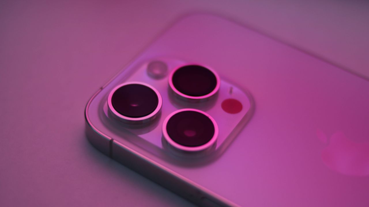 The camera bump on the iPhone 14 Pro