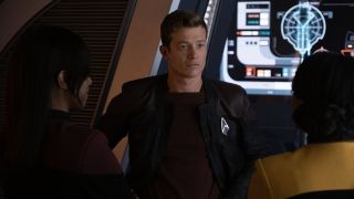 Ed Speleers as Jack Crusher in Star Trek: Picard