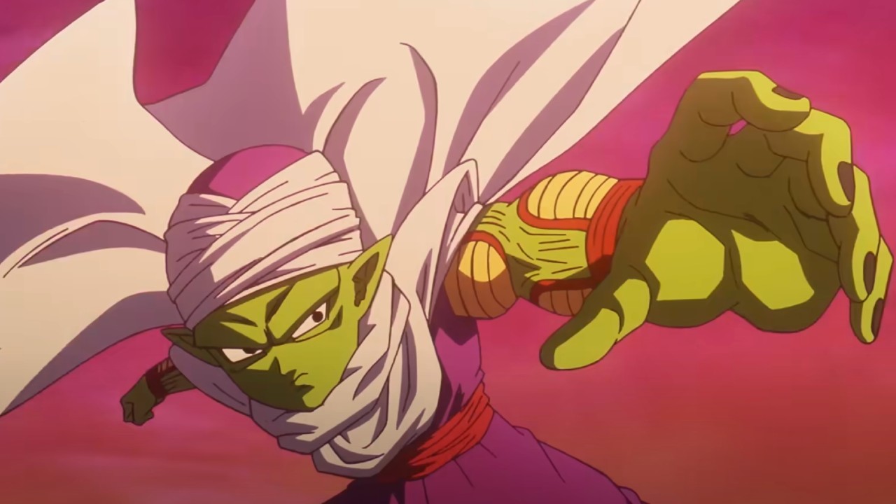 Young Piccolo prepares to hit someone