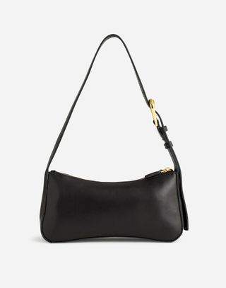 Madewell, The Sculptural-Buckle Shoulder Bag