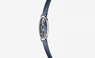 Piaget's new 2mm watch design in blue