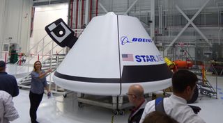 Boeing's CST-100 Starliner mockup