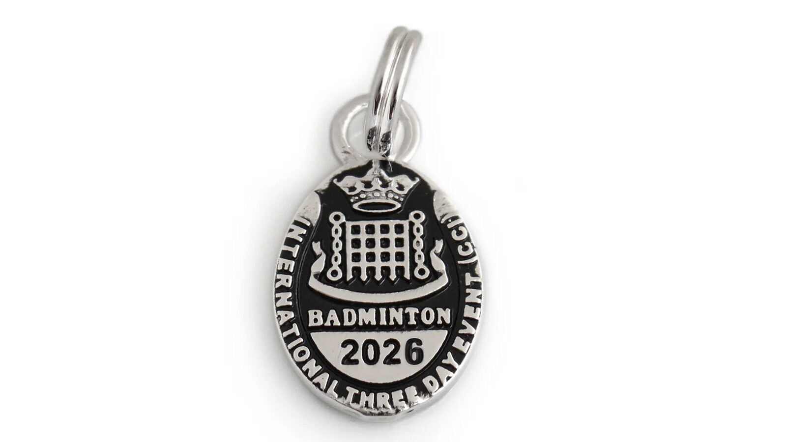 HiHo Silver Exclusive Sterling Silver Badminton 26 Completion Charm
