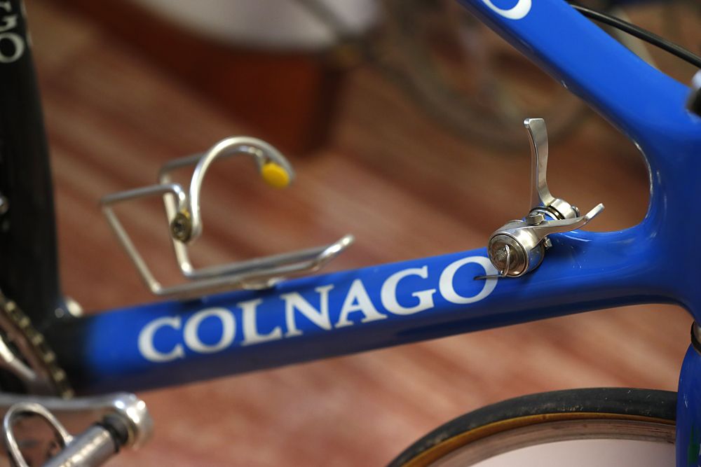 A 1990-era time trial bike