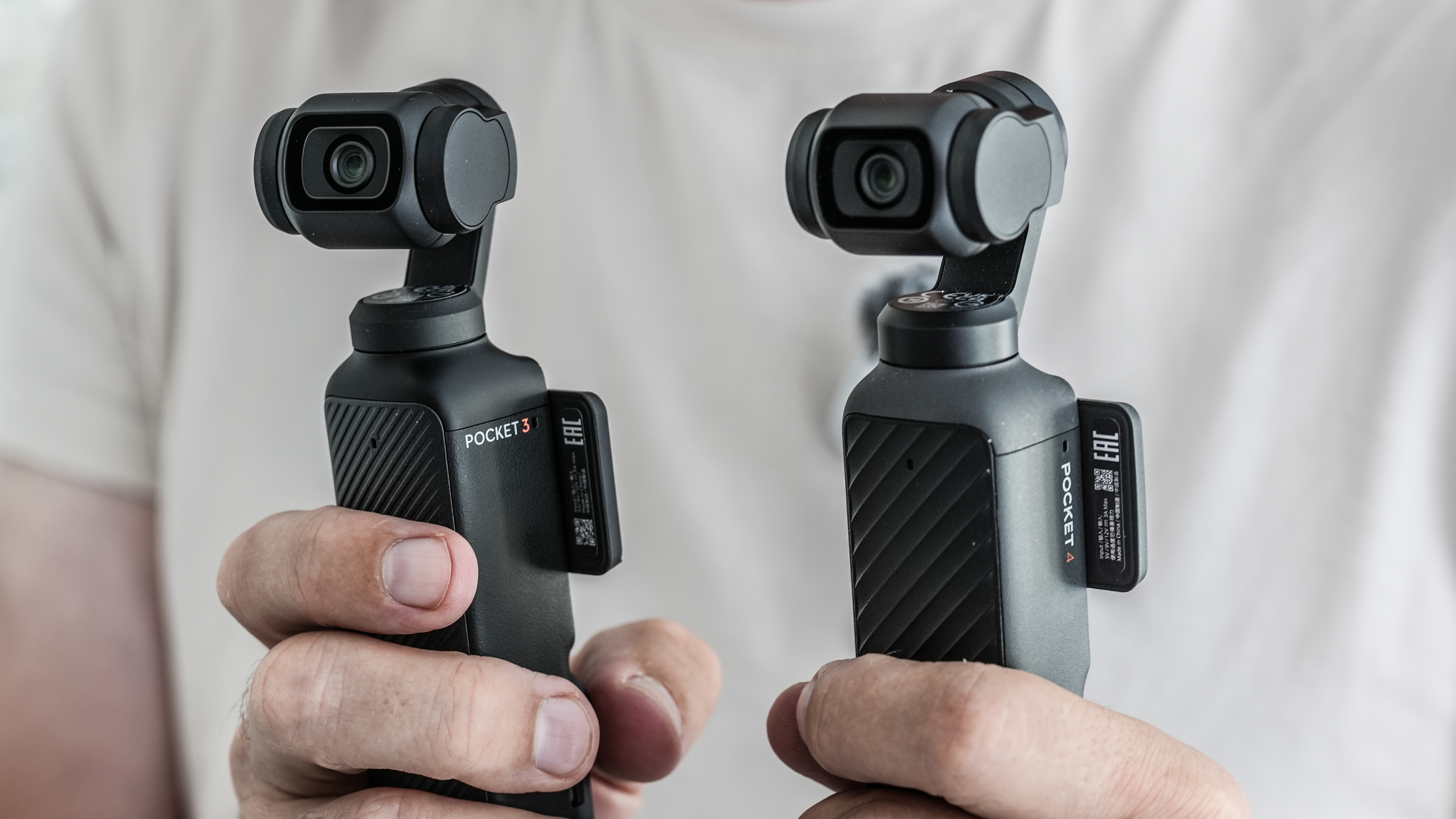 DJI Osmo Pocket 3 vs Pocket 4