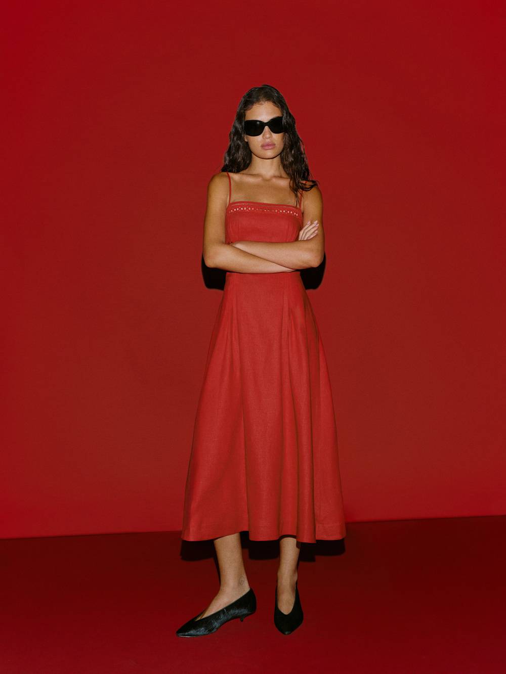 Pomona Linen Dress