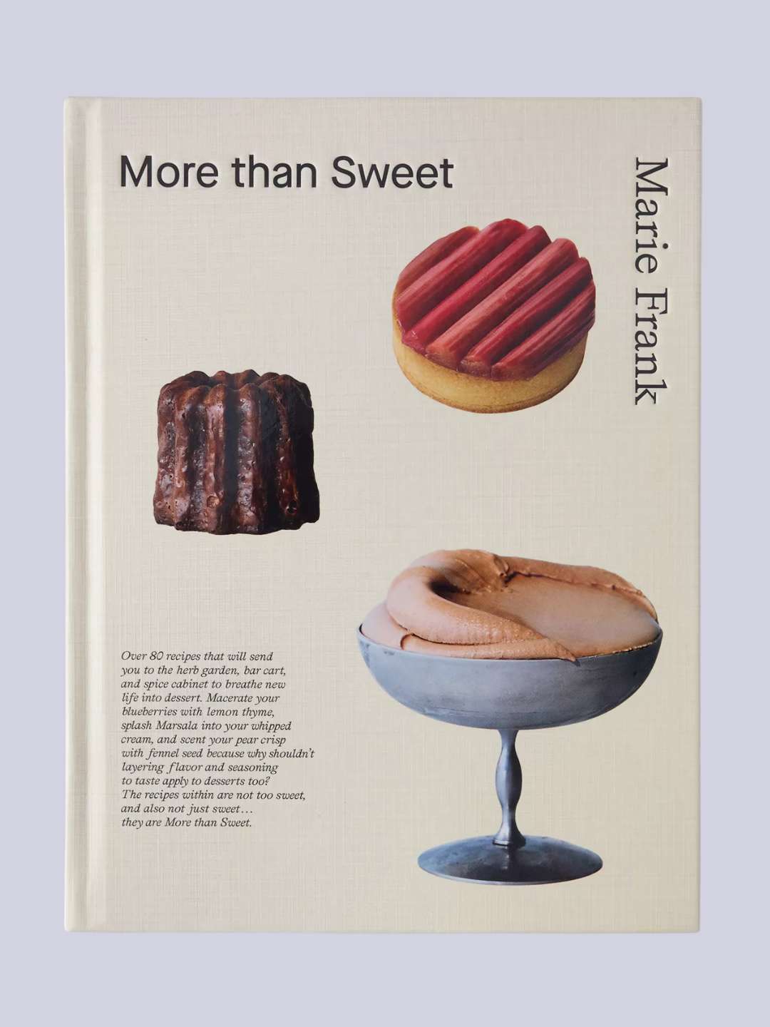 A book titled 'More Than Sweet' by Marie Frank