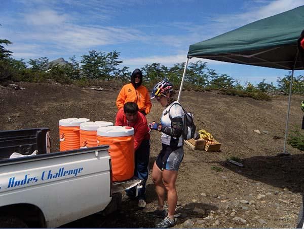 Day six at the top of a HUGE climb and the start of a 25km downhill to the finish in Argentina!
