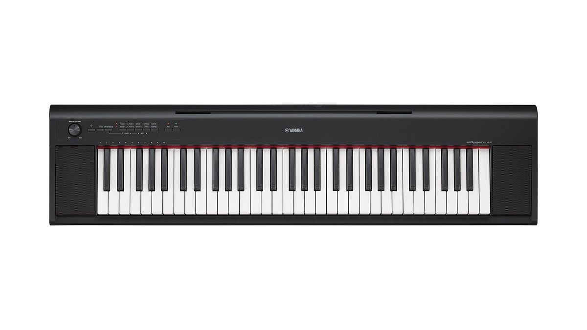Black Friday Yamaha Piaggero NP-12 deals: Yamaha Piaggero NP12 on a white background