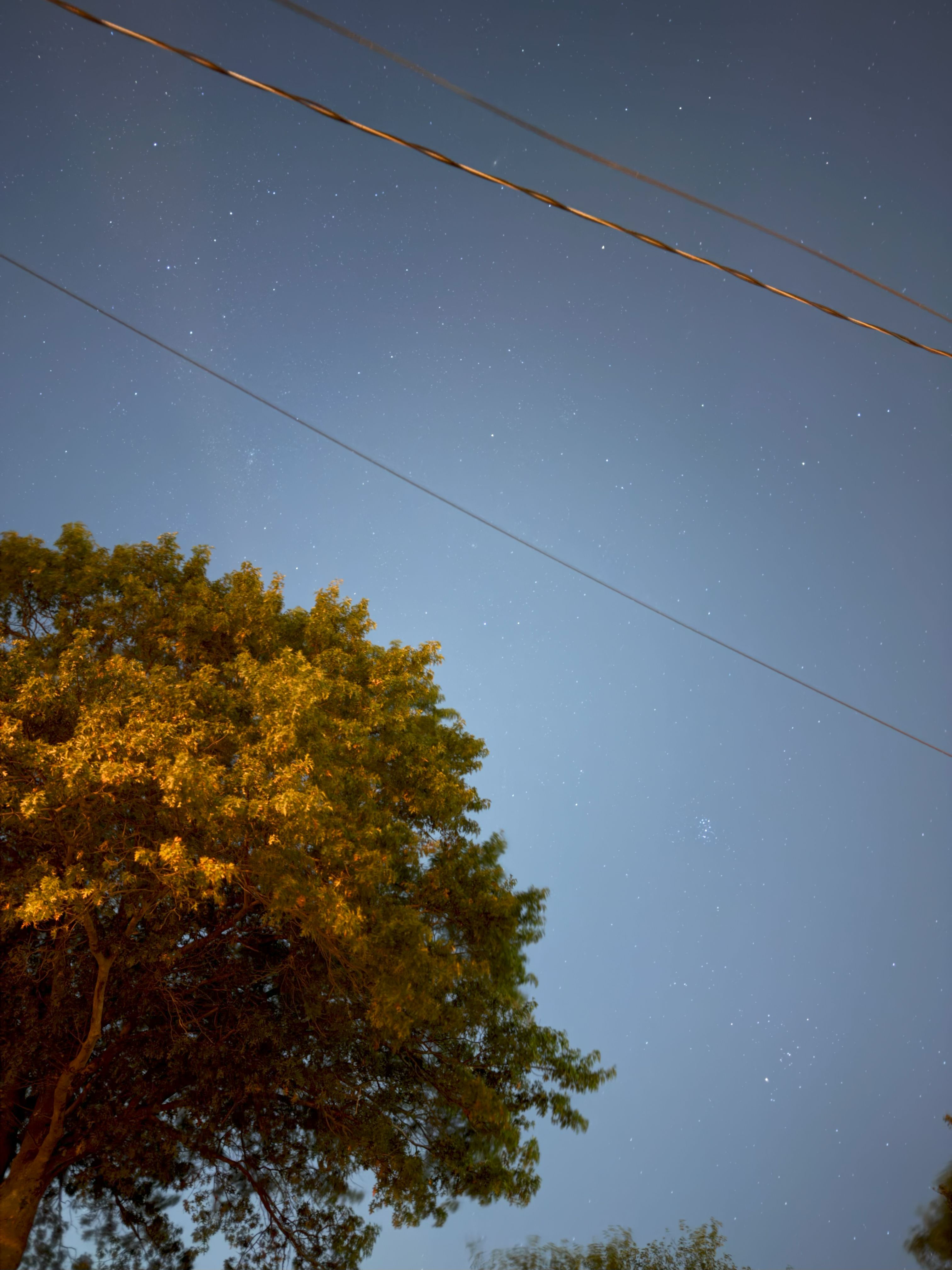Apple iPhone 17 Pro astrophotography sample.