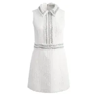 Ellis Zip Front Dress with Chain Trim, £495 | Alice + Olivia