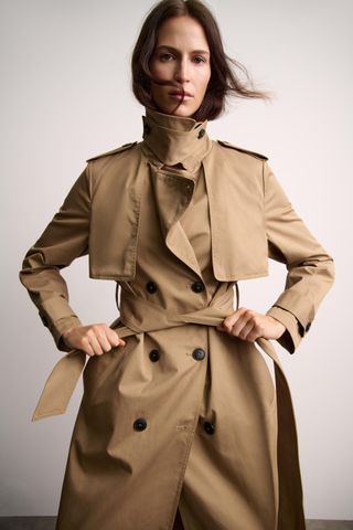 Water Repellent Trench Zw Collection