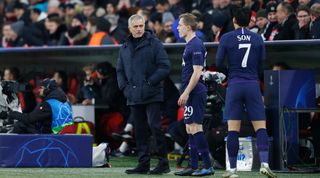 Jose Mourinho Oliver Skipp Tottenham