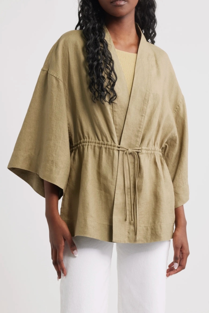&amp;amp; Other Stories, Linen Drawstring Jacket