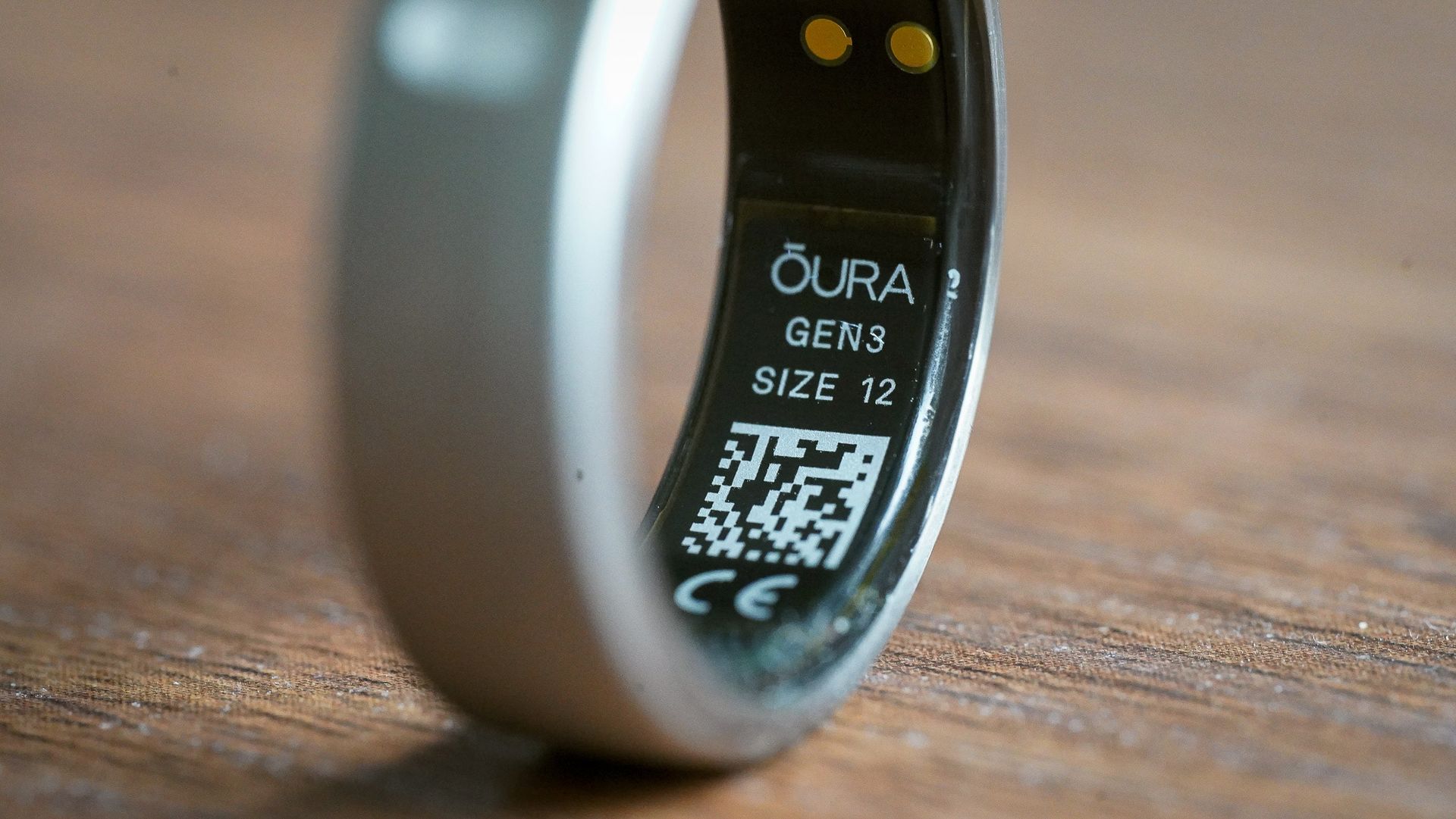 Oura Ring Gen 3 Horizon – Titanio Spazzolato – Misura 9 – Activity Tracker (Usato, 100% Funzionale)