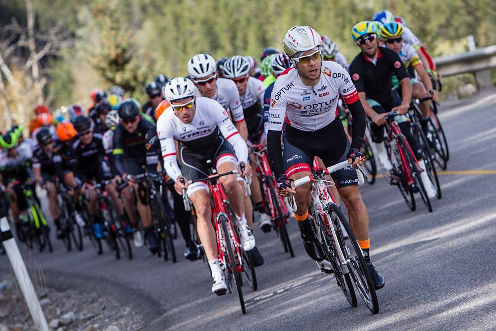 Guillaume Boivin (Optum) tries to shake things up at the front