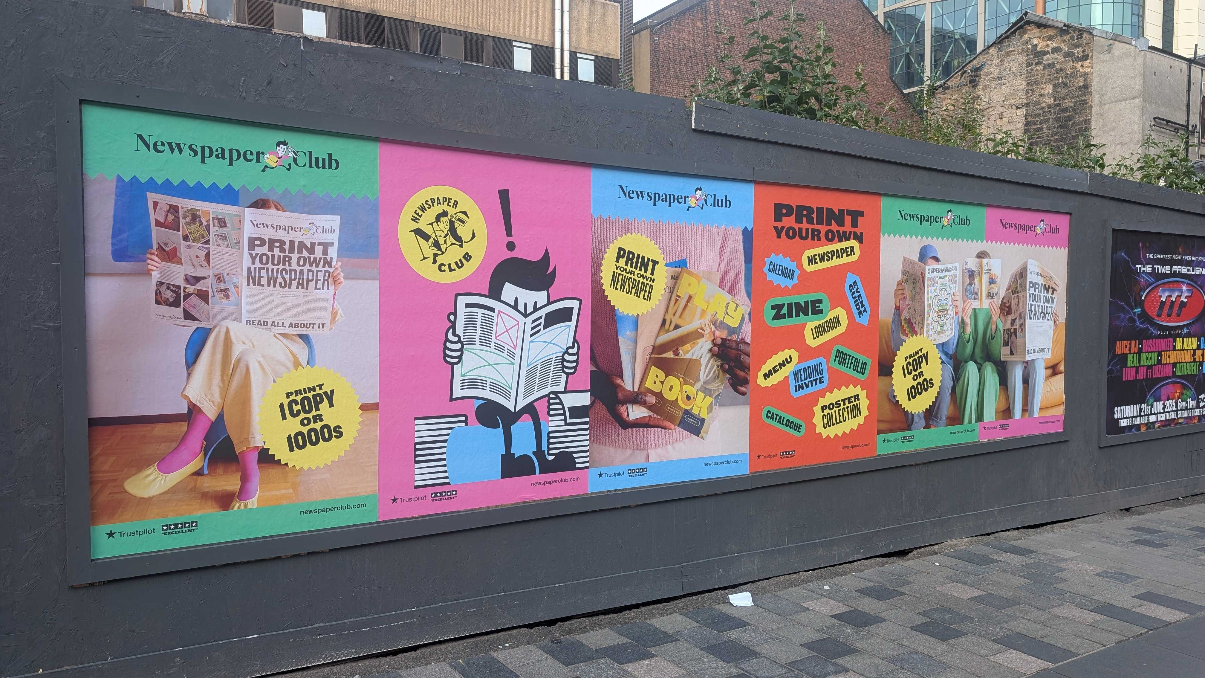 Newspaper Club new campaign
