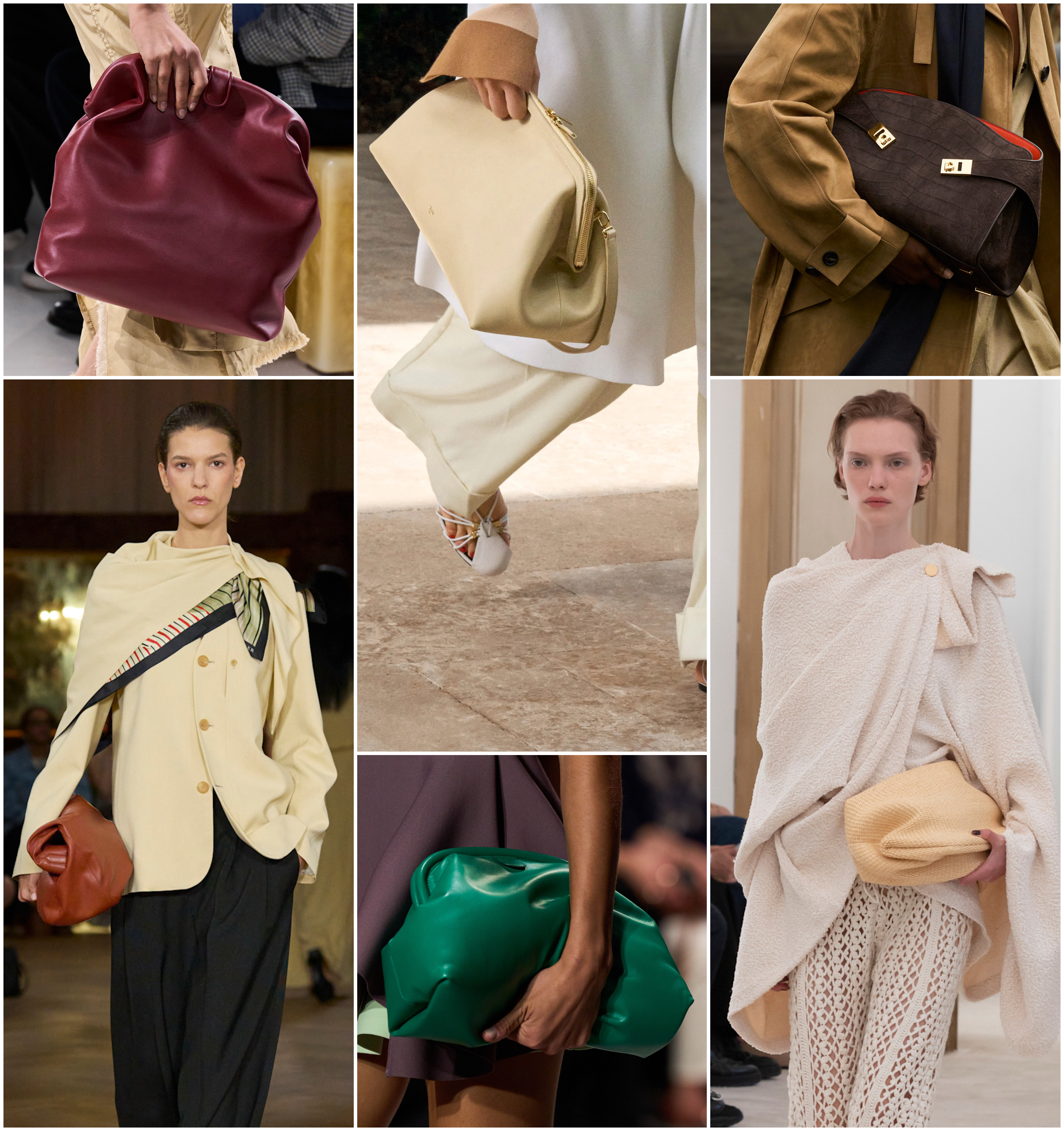 Bottega Veneta, Celine, Ferragamo, Kallmeyer, Stella McCartney, Alberta Ferretti