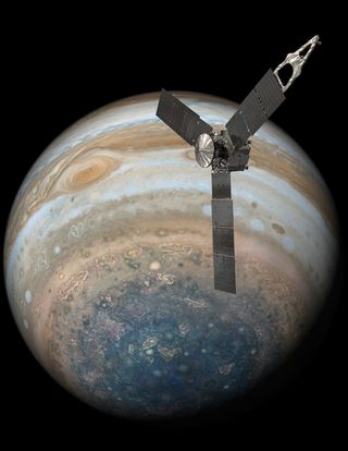 Juno at Jupiter art
