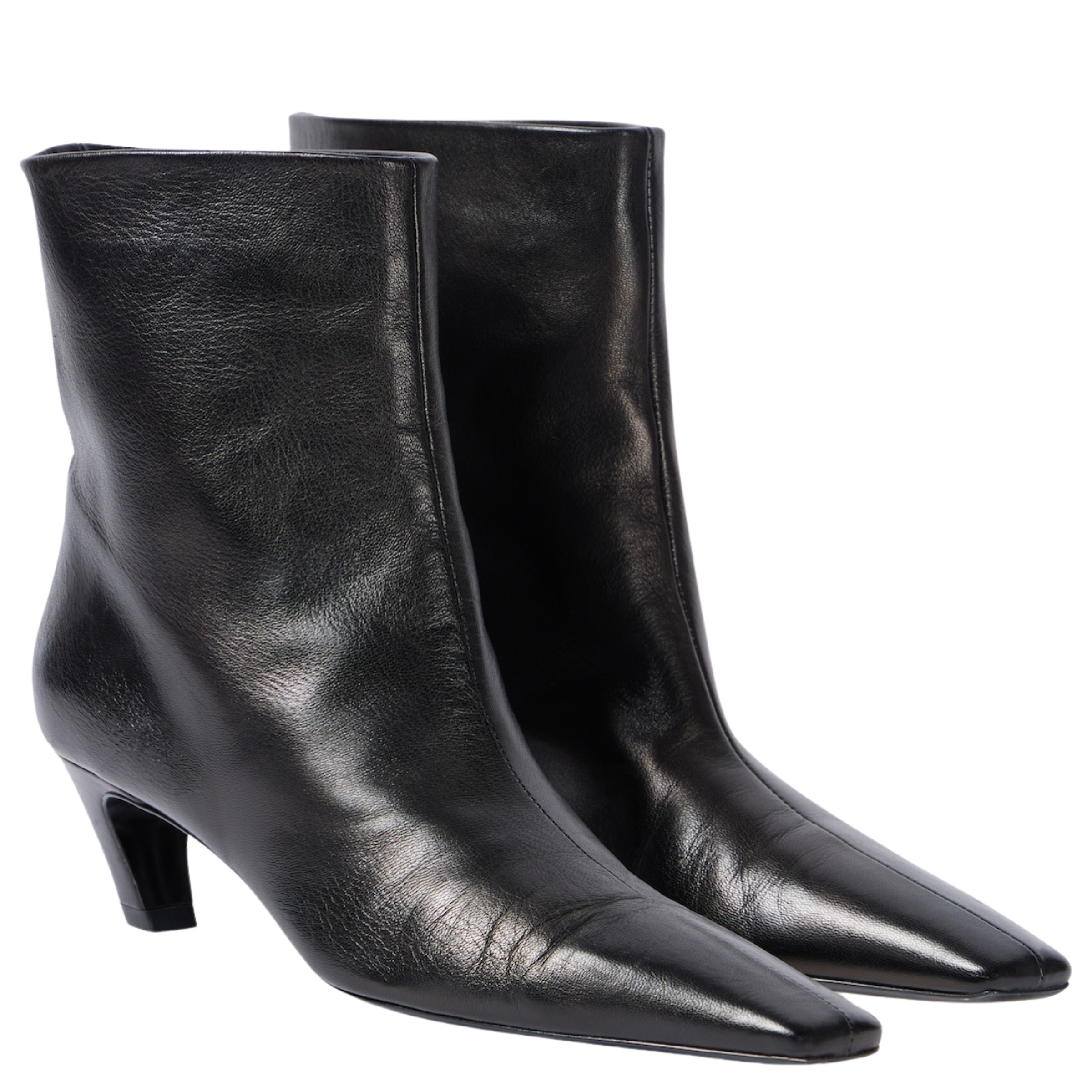 Khaite, Arizona Leather Ankle Boots