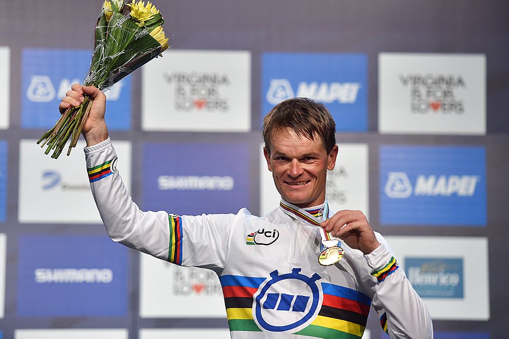 Vasil Kiryienka (Belarus) is the new world champion in the time trail
