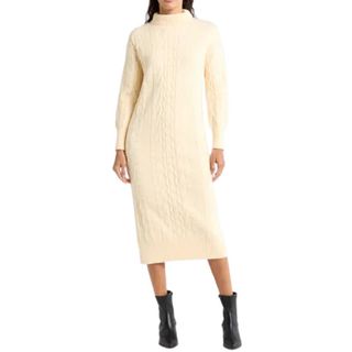 Area Stars Layla Cable Knit Sweater Dress