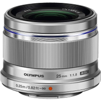 Olympus M.Zuiko 25mm f/1.8 (silver) | was £379.99 | now £238.99SAVE £141 at Amazon