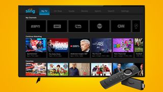 install sling tv app on chromecast