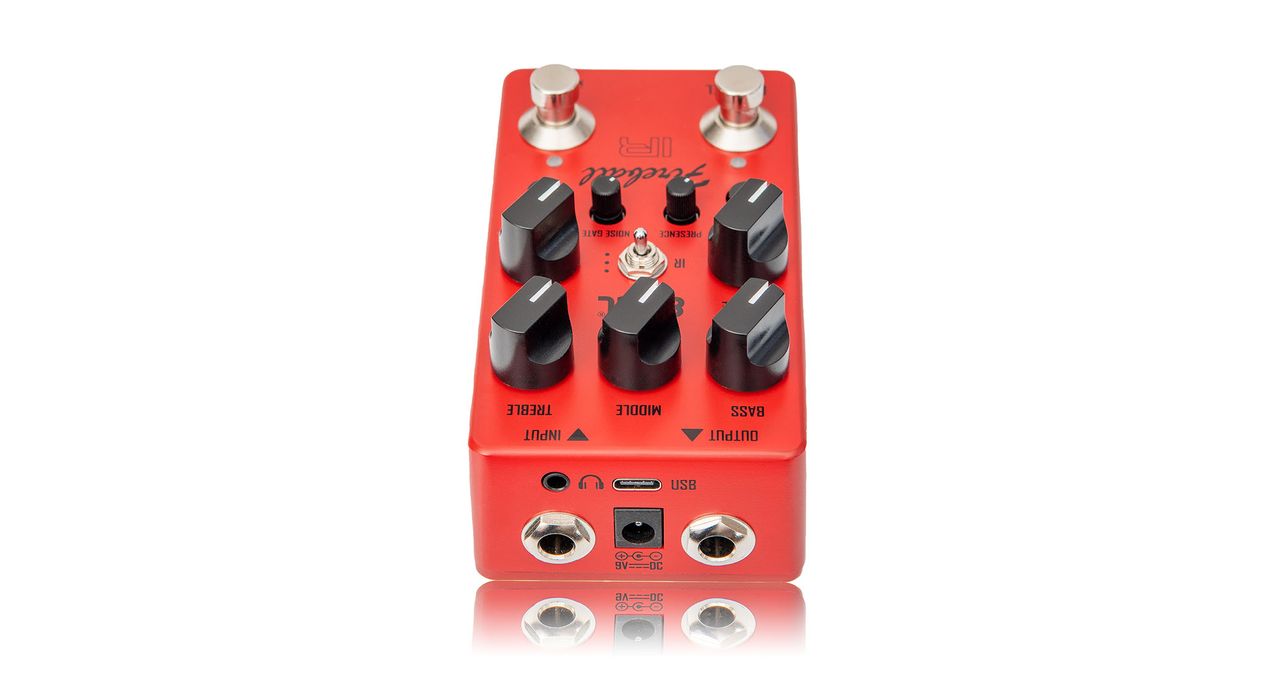 ENGL EP635 Fireball IR Pedal: This fire engine red preamp pedal presents two channels, heaps of features, monster gain.