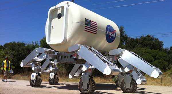 NASA Takes Huge Moon Rover for a Test Drive  and Dance | Space