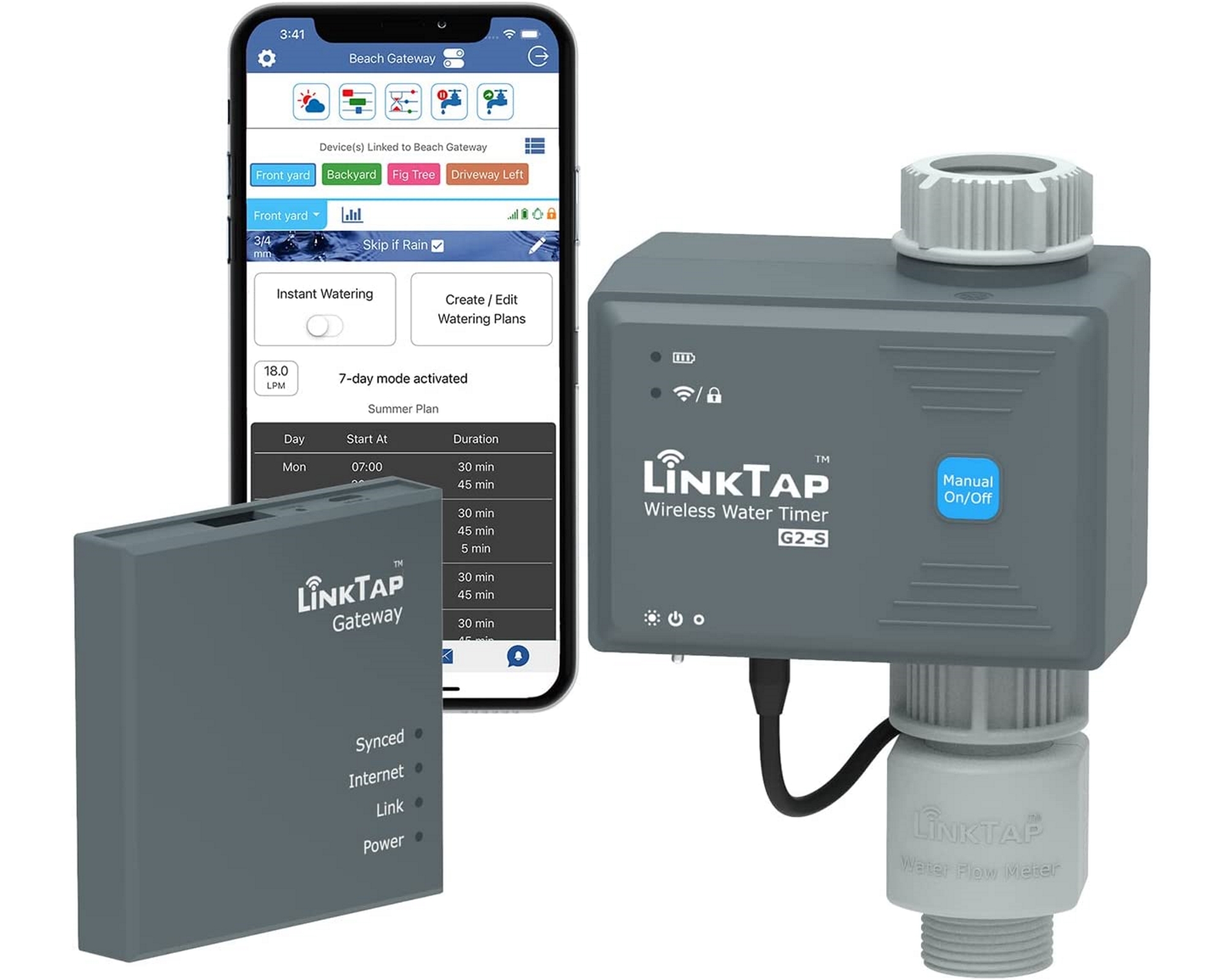 LinkTap G2S Wireless Water Timer & Gateway