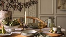 M&S X Fired Earth Tablescape