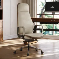 Eureka Alto Silicone Leather Executive Office Chair