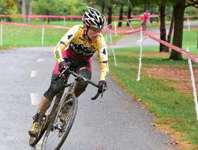 Allen Krughoff (Noosa Pro Team) was finally back in good health and riding well.