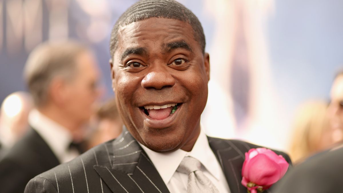 Tracy Morgan at the Emmy Awards red carpet