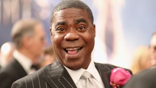 Tracy Morgan at the Emmy Awards red carpet