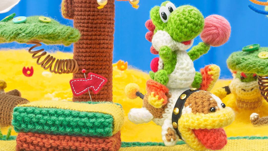 Visne Forudsætning Forpustet Poochy and Yoshi's Woolly World review: "Fits like an adorable knitted  glove on 3DS" | GamesRadar+