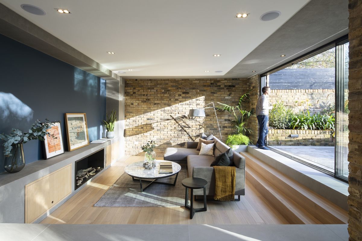 a narrow self build home