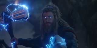 Chris Hemsworth as Thor in Avengers: Endgame