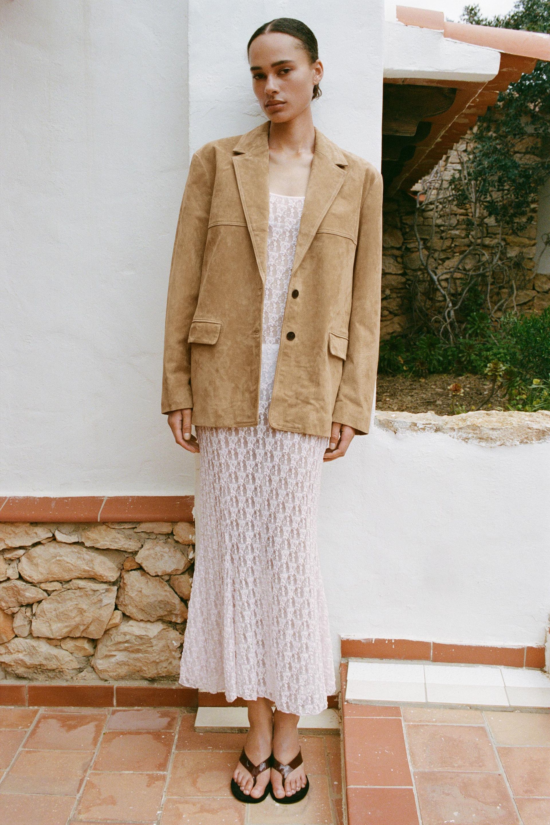 100% Suede Blazer
