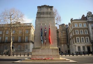 The Cenotaph war memorial in central London