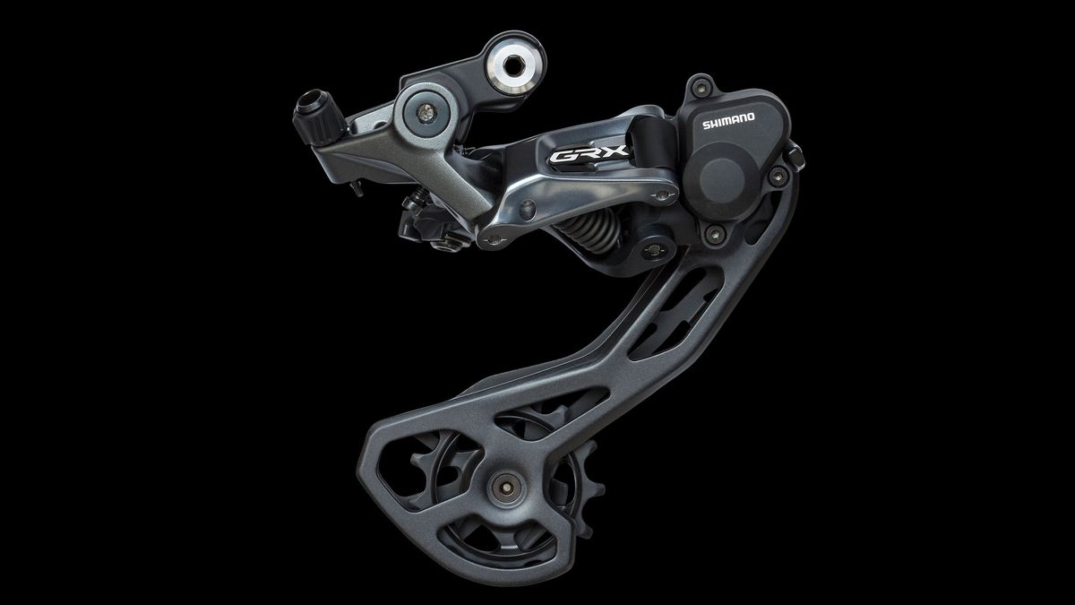Shimano GRX Di2 long cage rear derailleur