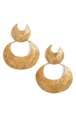 Luna Wave Drop Earrings