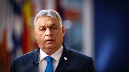 Viktor Orban at EU talks