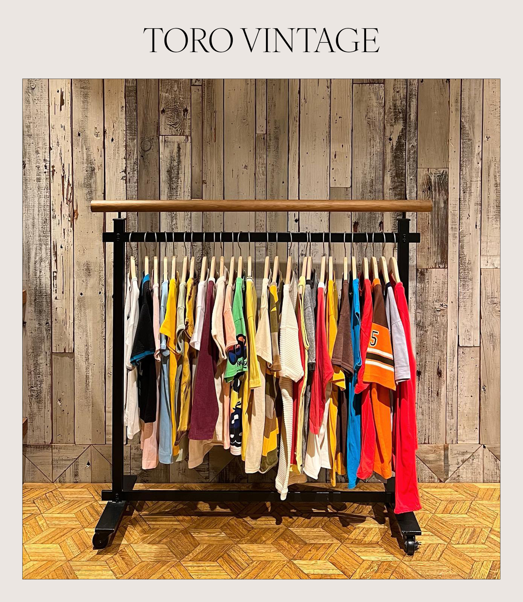 Collage of interiors at Toro in Tokyo.